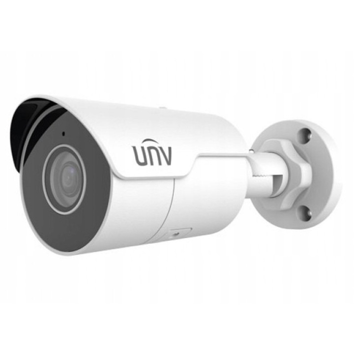 Camera de supraveghere IP 5 Mpx, UNIVIEW, 2.8 mm, alb, IP67, 190x73x71mm