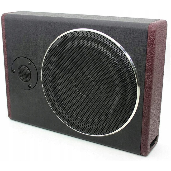 Subwoofer activ 8 inch, 600 W, 345x260x68mm, negru