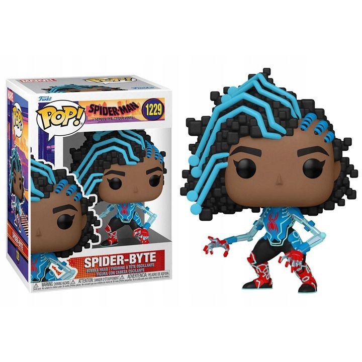 Figurina Funko POP! Spider-Man 1229, Spider-Byte, multicolor