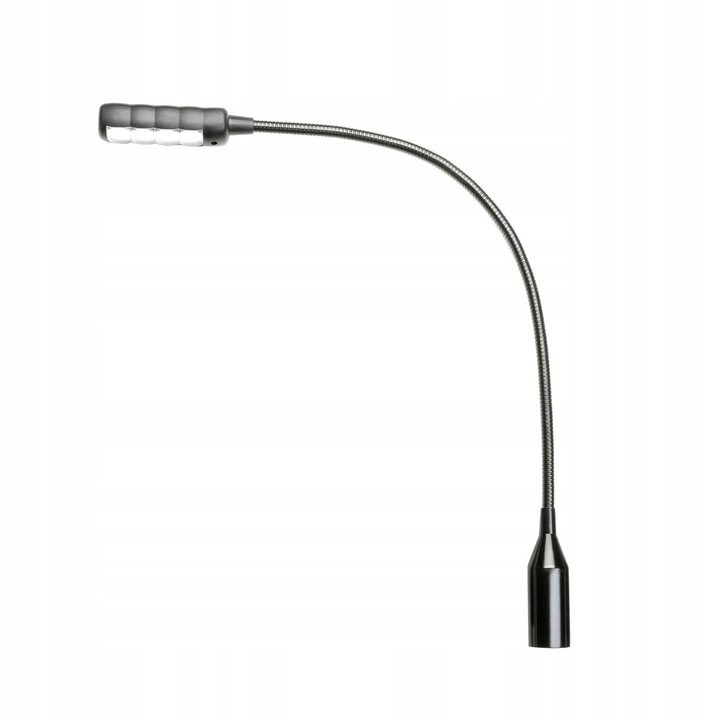 Lampa LED cu brat flexibil, Adam Hall, SLED 1 ULTRA XLR 3, 4 diode LED COB, alb, 30cm