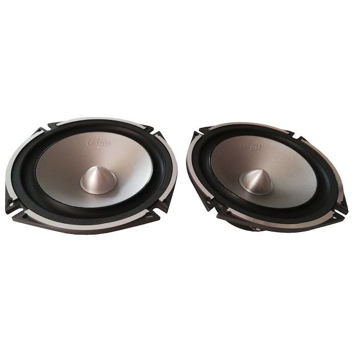 Set boxe auto Boschmann, 2 midbasuri, 2 tweetere, 200W, 28Hz-5000Hz, 4 ohm, aluminiu, 46mm
