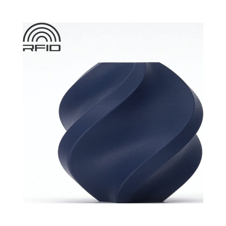 Bambu Lab PLA Matte Sötétkék 1,75 mm 1 kg utántöltő 3D nyomtatószál