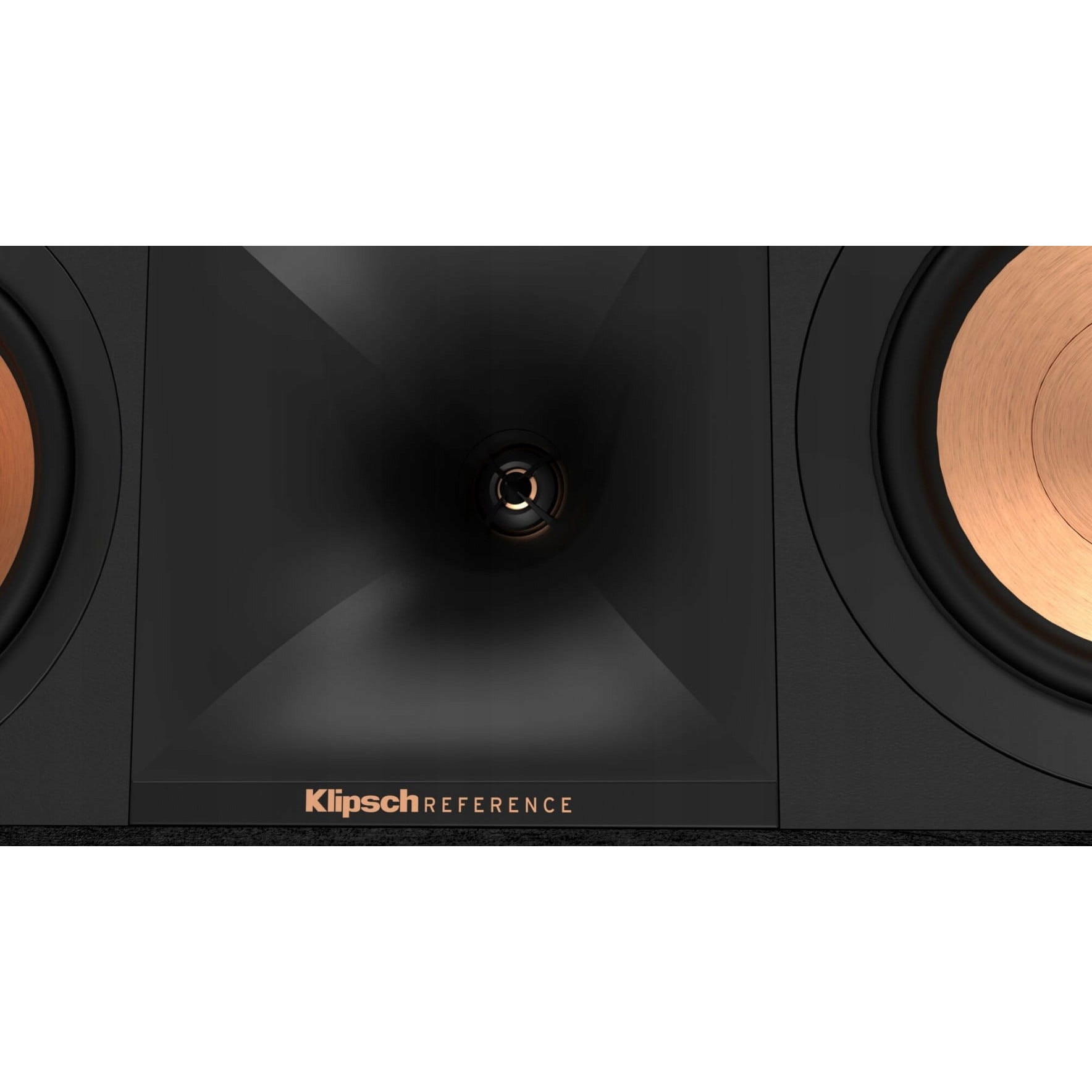 Boxa centrala Klipsch Reference R-50C (35P8735RE), 2 x 13,3 cm TCP woofere cu membrana cuprata, tweeter LTS aluminiu in Tractrix® Horn 90°x90°, 8 Ω, 100W RMS/400W peak, 90–21 kHz, 96 dB, negru texturat, 178 x 476 x 208 mm