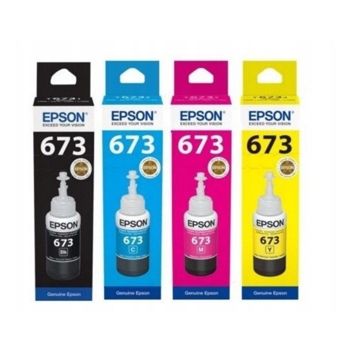 EPSON 673 tintapatron készlet, 4 szín, 70ml, 4000-6500 oldal