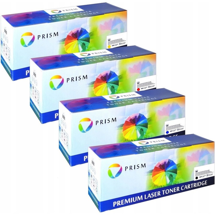 4 toneres Prism CMYK készlet HP 203A lézer nyomtatókhoz 30g