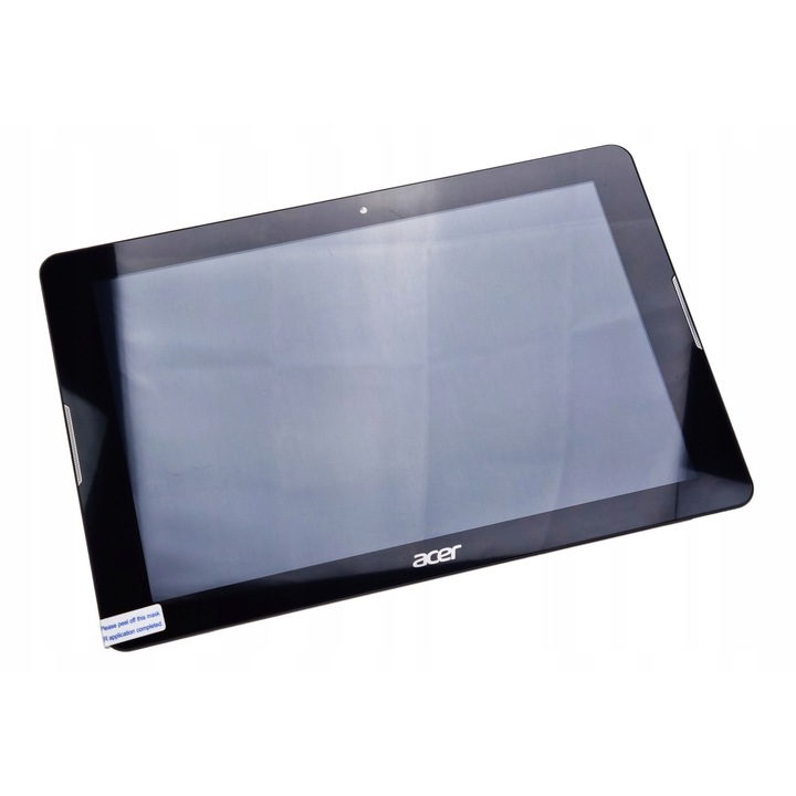 Kijelzős és érintőpaneles tok Acer Iconia B3-A20 tablethez, fekete