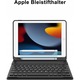 Etui cu tastatura Bluetooth D DINGRICH pentru iPad 10.2" 9/8/7 Air 3 Pro 10.5", QWERTY, incarcare USB