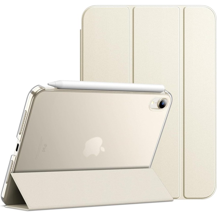 Husa tableta JETech pentru iPad mini 6/7, suport, culoare lunara