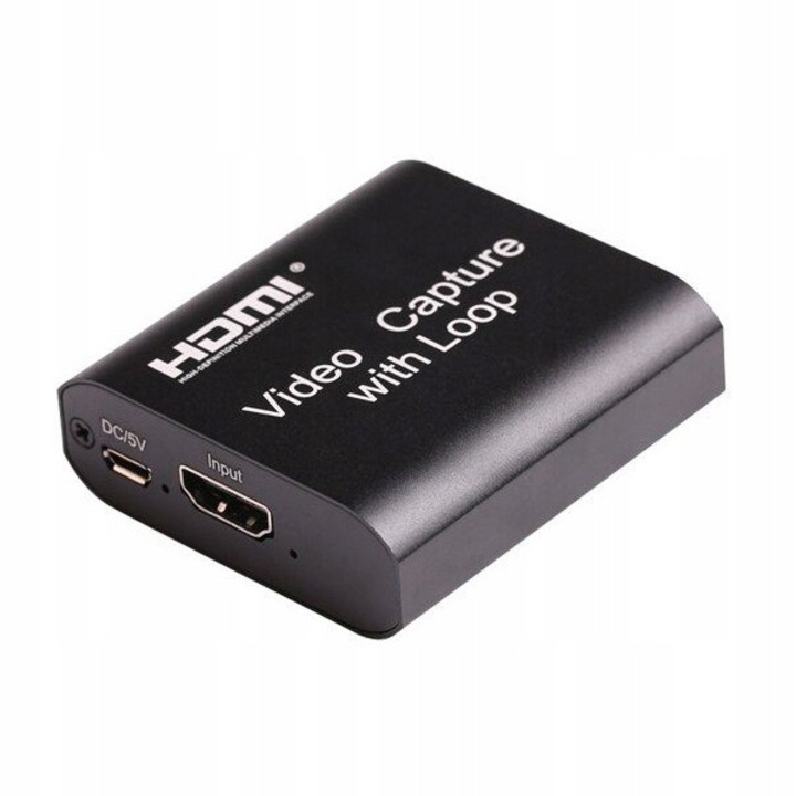 HDMI-USB átalakító, 4K, 3840x2160, 59x56x19mm