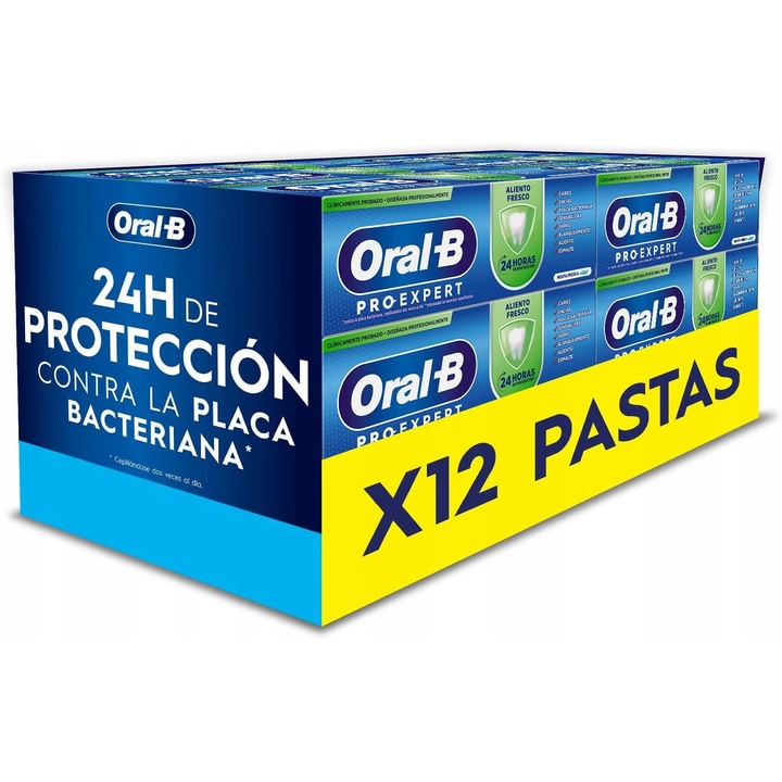 Паста за зъби Oral-B Pro Expert Fresh Breath 75 мл, ментол, комплект 12 броя