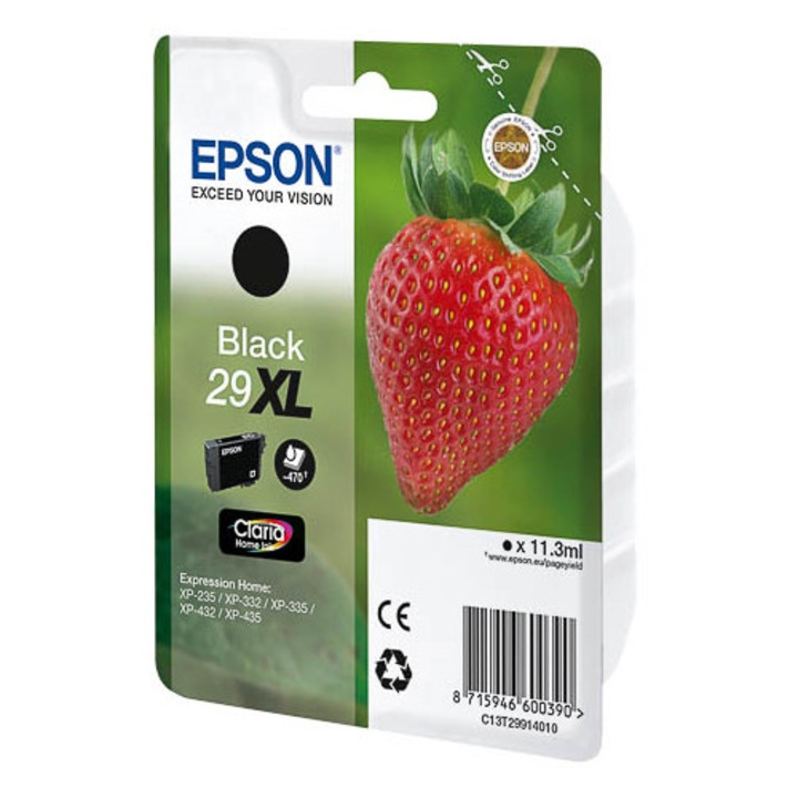 EPSON Claria Home T2981 tintapatron, fekete, 5.3ml, eredeti