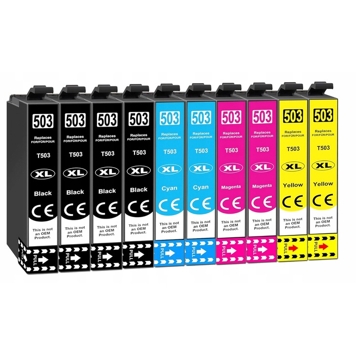 QBIT tintapatron készlet, 20 db, fekete cián magenta sárga, 30ml 20ml