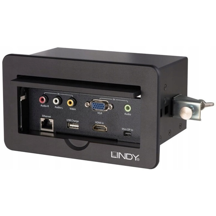 HDMI átalakító, Lindy, 38271, VGA, Mini Display Port, 14x9x5cm