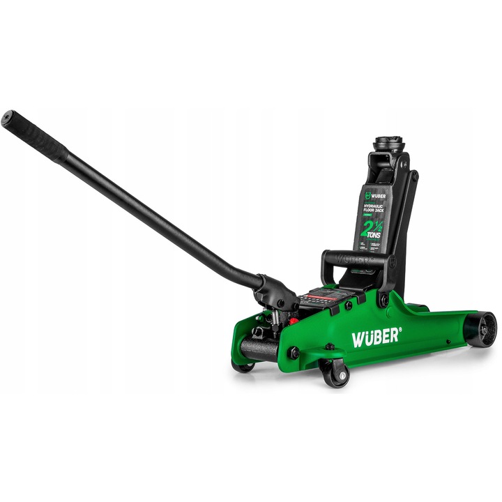 Elevator auto Wuber 2,5T, niskoprofilat, 80-375mm, cu roti late, in valiza de transport