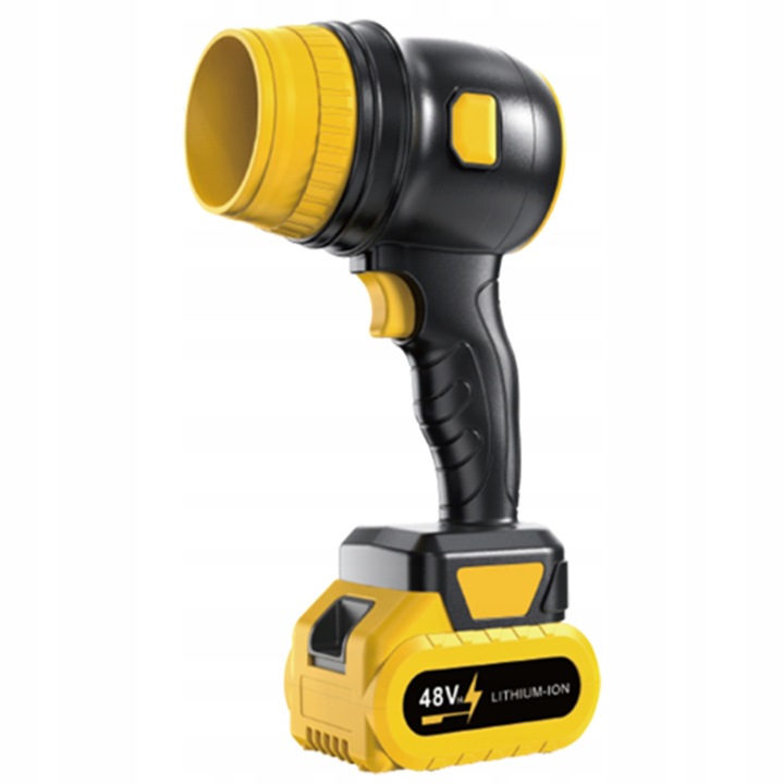 Aspirator cu acumulator BLOW, model pentru frunze, 2x 21V, 1000W, 230 km/h, 15x9x24,5 cm