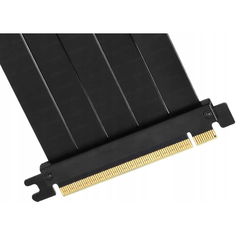Pci Riser 90 Riser PCI-E 4.0 x16, 90 grade, 25cm, pentru montaj vertical, set 1x ...