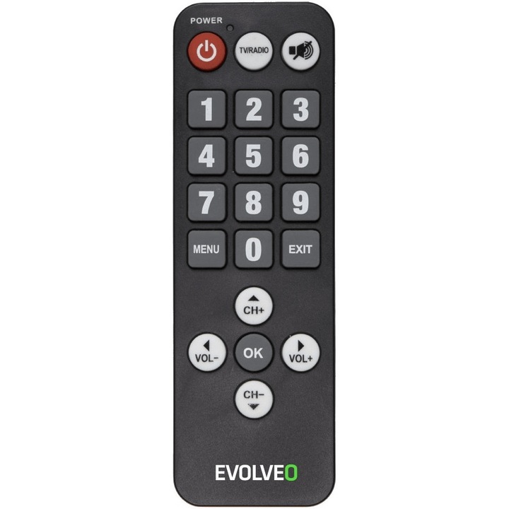 Amplificator stereo Evolveo 2x250W, Bluetooth, USB, SD, negru, 250x100x260mm, set