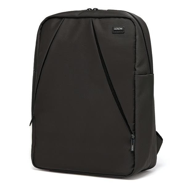 Lexon, rucsac slim din material sintetic pentru laptop Premium+ Lex000120, negru, 14"