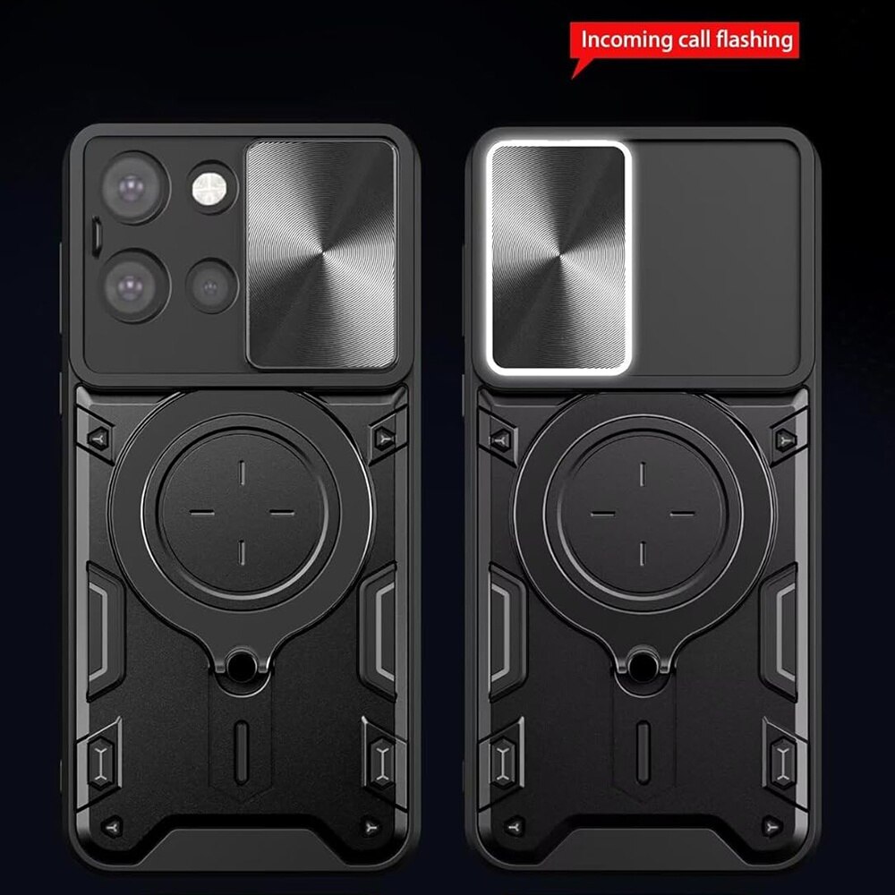 Husa pentru Motorola Edge 70 Fusion - Techsuit CamGuard Pro - Black