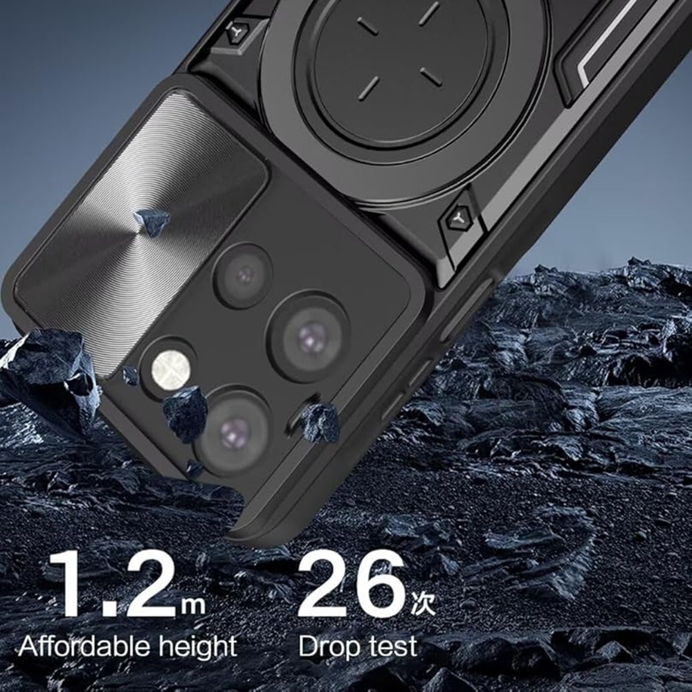 Husa pentru Motorola Edge 70 Fusion - Techsuit CamGuard Pro - Black