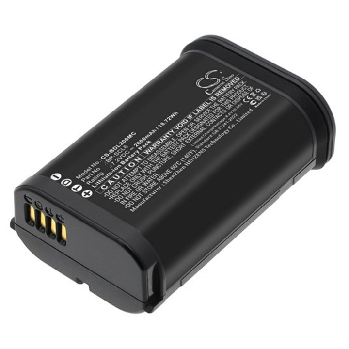 Cameron sino li-ion akkumulátor, 7.2v, 2600mAh, kompatibilis leica 19531 -vel