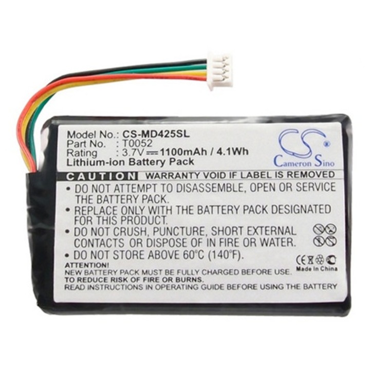 Cameron sino li-ion akkumulátor, 3.7v, 1100mAh, kompatibilis medion t0052 -vel