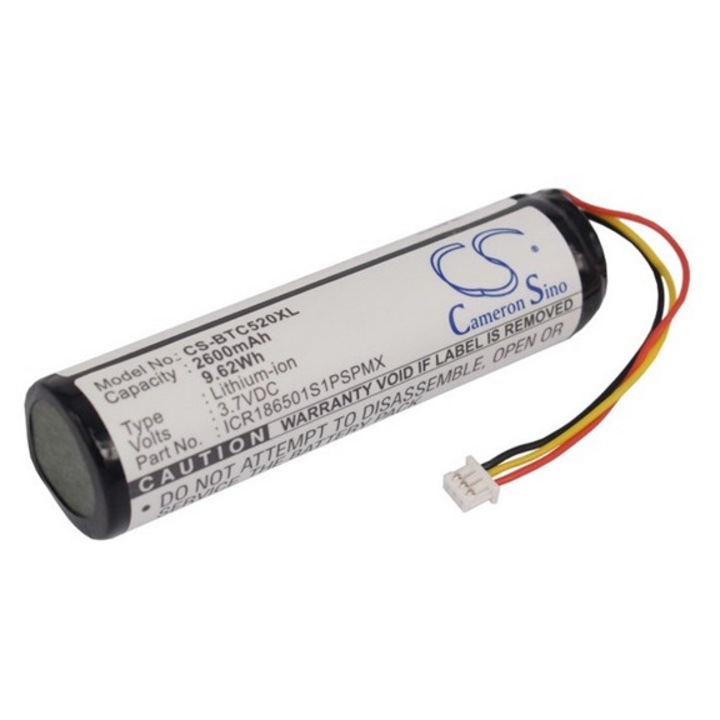 Cameron sino li-ion akkumulátor, 3.7v, 2600mAh, kompatibilis blaupunkt 7612201334 -vel