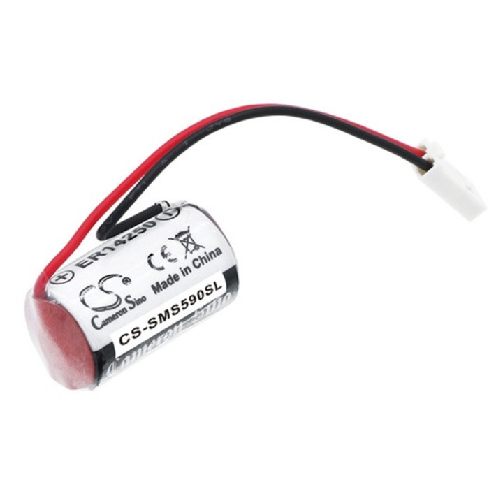 Cameron sino li-socl2 akkumulátor, 3.6v, 1200mAh, kompatibilis siemens 6es7971-1aa00-0aa0 fehér-vel