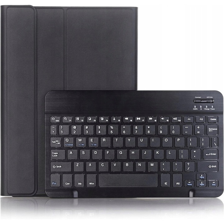 Phoneo tablet tok billentyűzettel, 11", környezetbarát, fekete