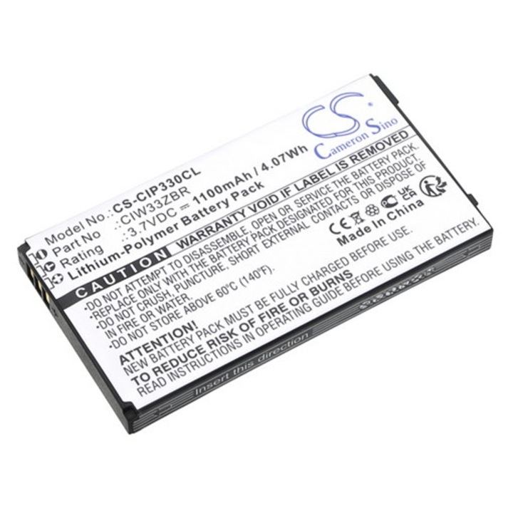 Cameron sino li-polymer akkumulátor, 3.7v, 1100mAh, kompatibilis cisco 7508000705 -vel