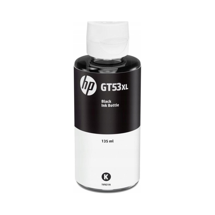 HP GT53XL fekete tinta, 135 ml, 2 darabos készlet, tintasugaras nyomtatókhoz
