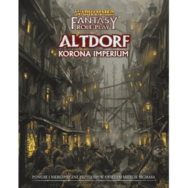 Warhammer 4ED Altdorf: A Birodalom Koronája, részletes útmutató, 224 oldal, keménykötésű, színes