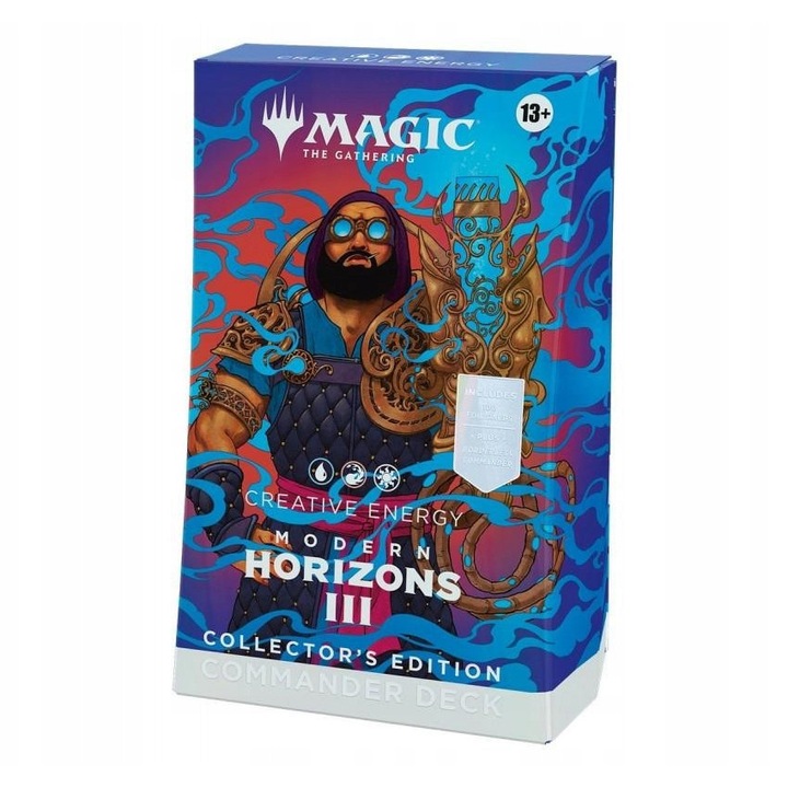 Magic the Gathering: Modern Horizons 3 - Set Commander Gyűjtői Kiadás, 4 pakli, 100 kártya minden pakliban, sokszínű