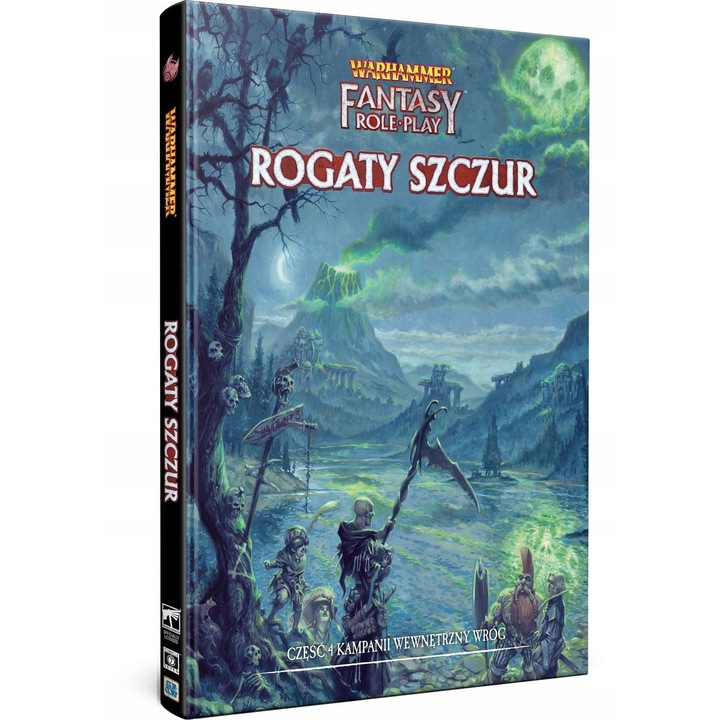 Warhammer Fantasy Roleplay - Belső Ellenség - Szarvas Patkány, 160 oldal, 221x278mm formátum, keménykötés