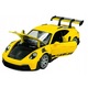 Welly Porsche 911 992 GT3 RS modellautó, sárga, 16x8cm, 1:24