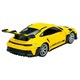 Welly Porsche 911 992 GT3 RS modellautó, sárga, 16x8cm, 1:24