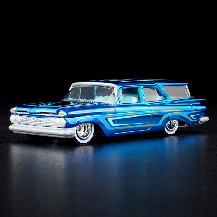 Masinuta Hot Wheels 1959 Chevrolet Brookwood, set colectionare, rosu