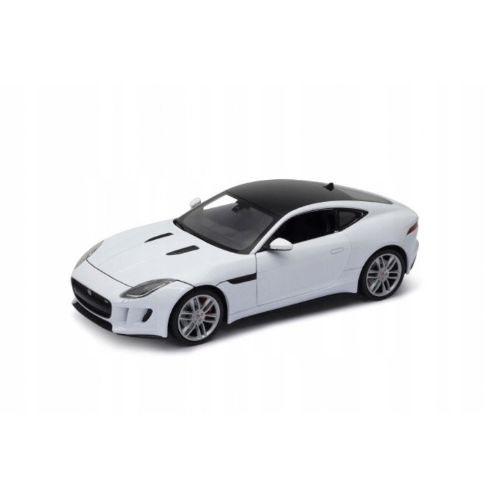 Mercedes AMG GT R, fém modell, fehér, 1:24, 18.5x8x5cm, nyitható ajtók és motorháztető