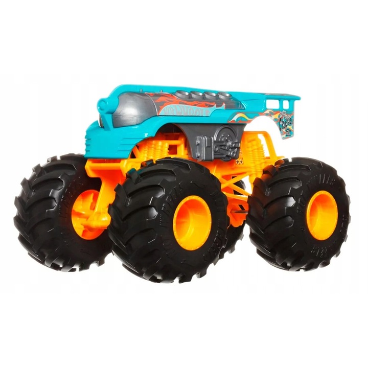 Masinuta Hot Wheels, model West Coast Crusher, 1:24, 20x11x13cm