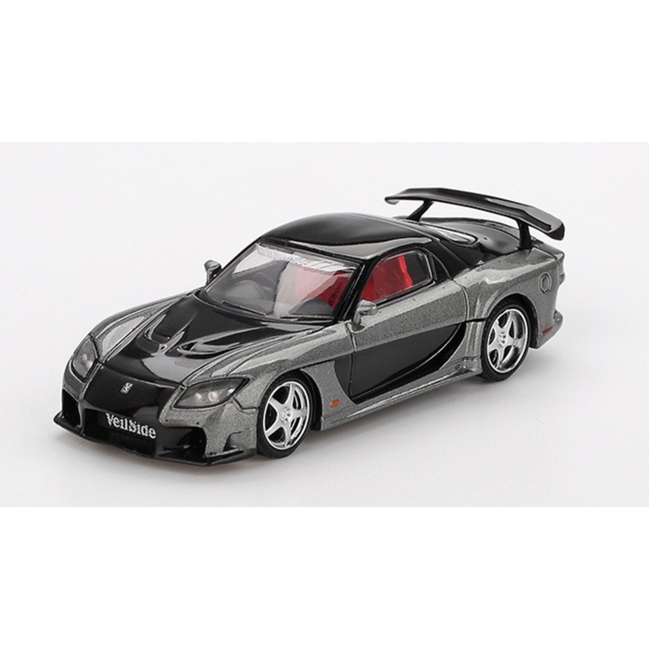 Automacheta Mini GT Mazda RX-7 Veilside Fortune7, 1:64, szürke