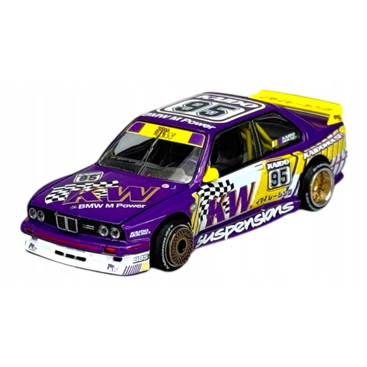 Automacheta Mini GT 1989 BMW M3 E30 KAIDO KW V1 #194 1:64
