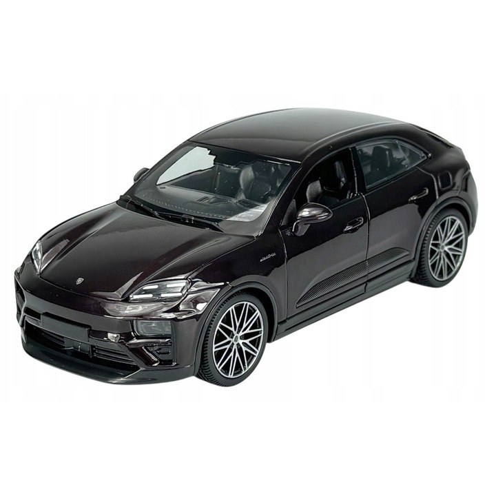 Masinuta Bburago Porsche Macan Turbo electric, 1:24, violet