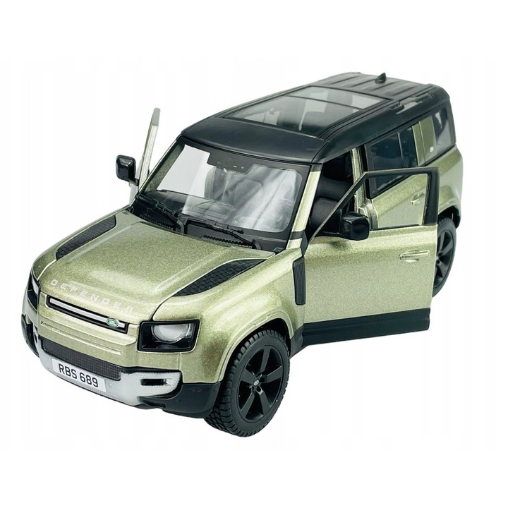 Bburago Land Rover Defender 110 fém autómodell, 1:24, zöld