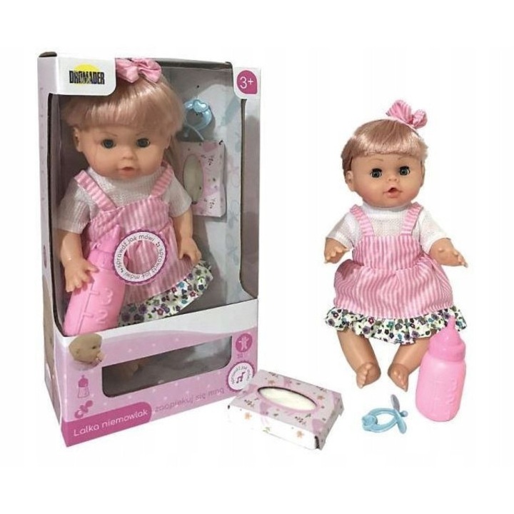 Set papusi Dromader, Agusia, 30cm, multicolor