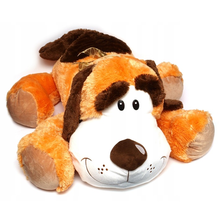 Pies Lezacy Deef 76cm, plus, bej cu pete mai inchise