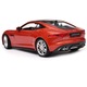 Automacheta Jaguar F-Type Coupe 1:34, Welly, precíz részletek, nyitható ajtók, narancssárga