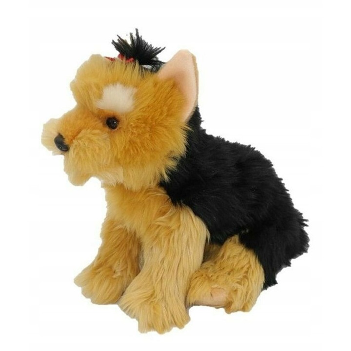 Jucarie de plus caine Yorkshaire Terrier 25cm, Uni-Toys, ecologic, 25x15x20cm