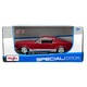 Maisto 1967 Ford Mustang GT kisautó, fém, piros, 1:24