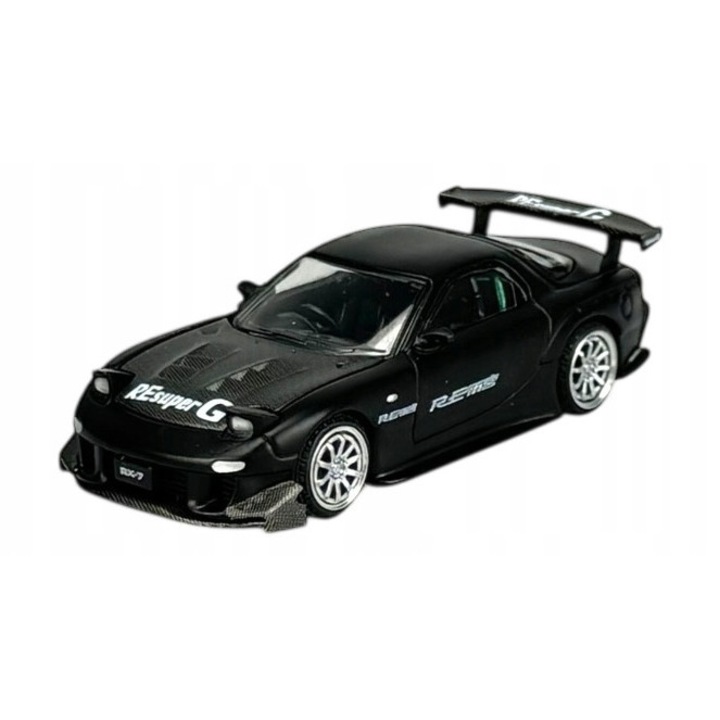 Kisautó, Mazda RX7 Re-Amemiya, 1:64, fekete