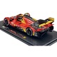 Bburago Ferrari 499P #50 24h Le Mans 2024 kisautó, piros, 1:18